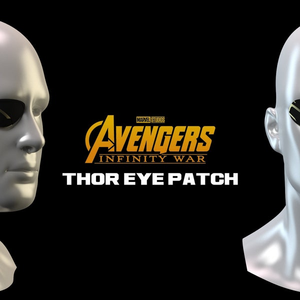 Thor Infinity War Eye Patch - Digital File