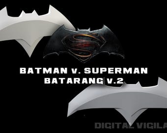 BvS Inspired Batarang Ver. 2-Digital File