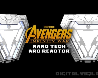 Tony Stark Infinity War ARC Reactor-Digital File