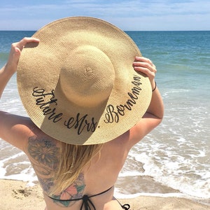 CLOSEOUT Custom Embroidered Floppy Sun Hat