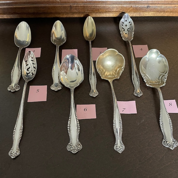 Antique Sterling Silver Serving Pieces Etsy