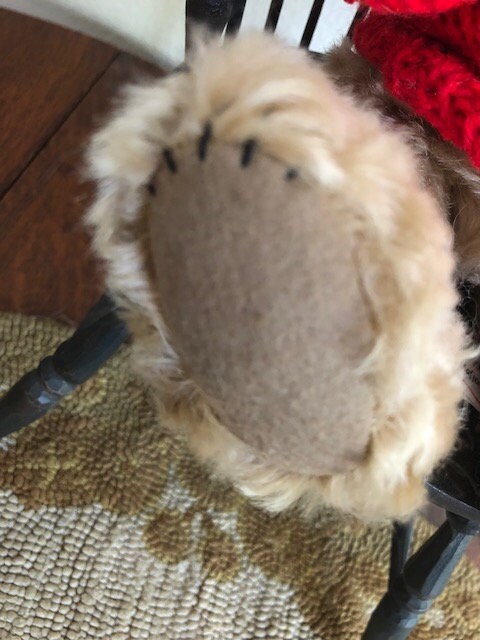 Muggins the Bear, Teddy Bear by Linda S. Stafford, Log Cabin Muggins the Bear, Teddy Bear by Linda S. Stafford, Log Cabin