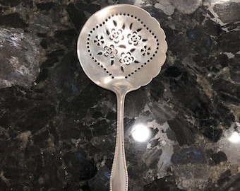 Antique Gorham Lancanster Rose Sterling Silver Tomato Server