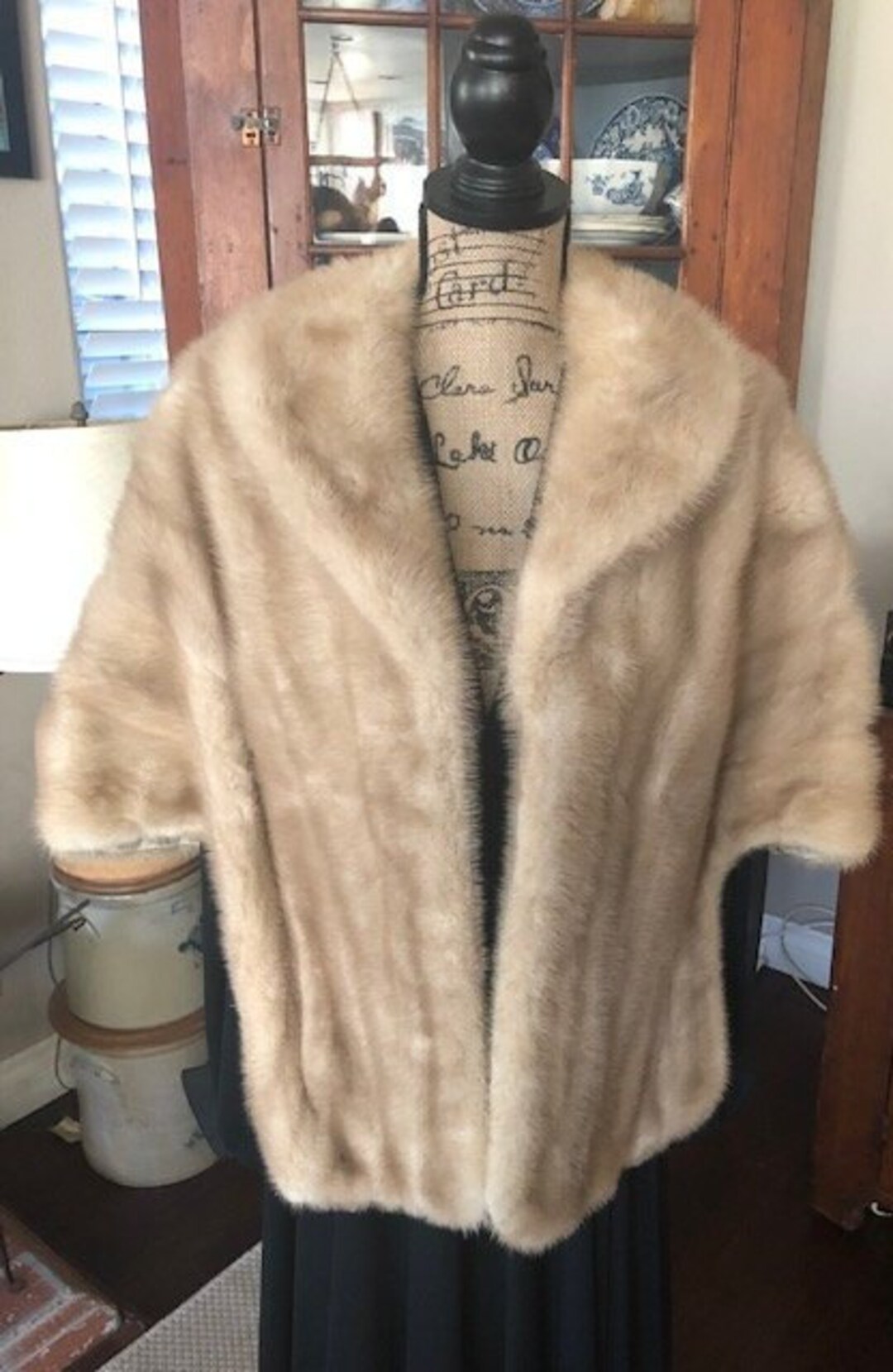 Vintage Mink Stole Circa 1965 A. I Lipsey Inc. Beverly Etsy