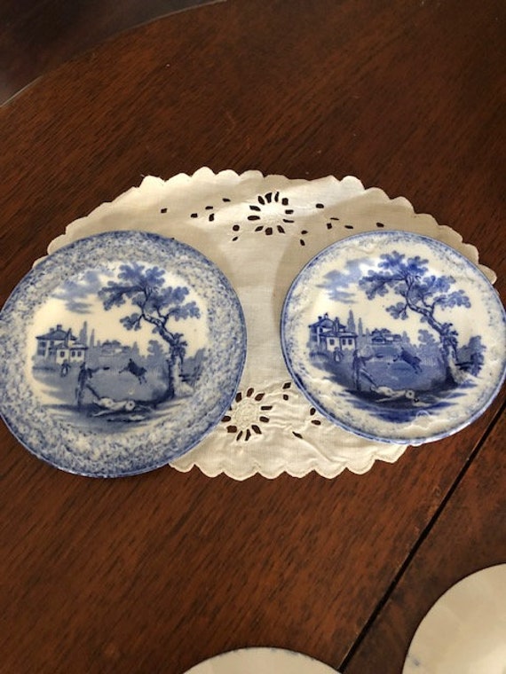 Antique Staffordshire, Ridgways, Humphrey's Clock Pattern Childs