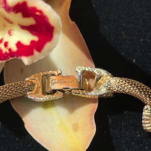 goldette ブレスレット ビンテージ ヴィンテージ goldette ゴルデット ブレスレット - メルカリ
