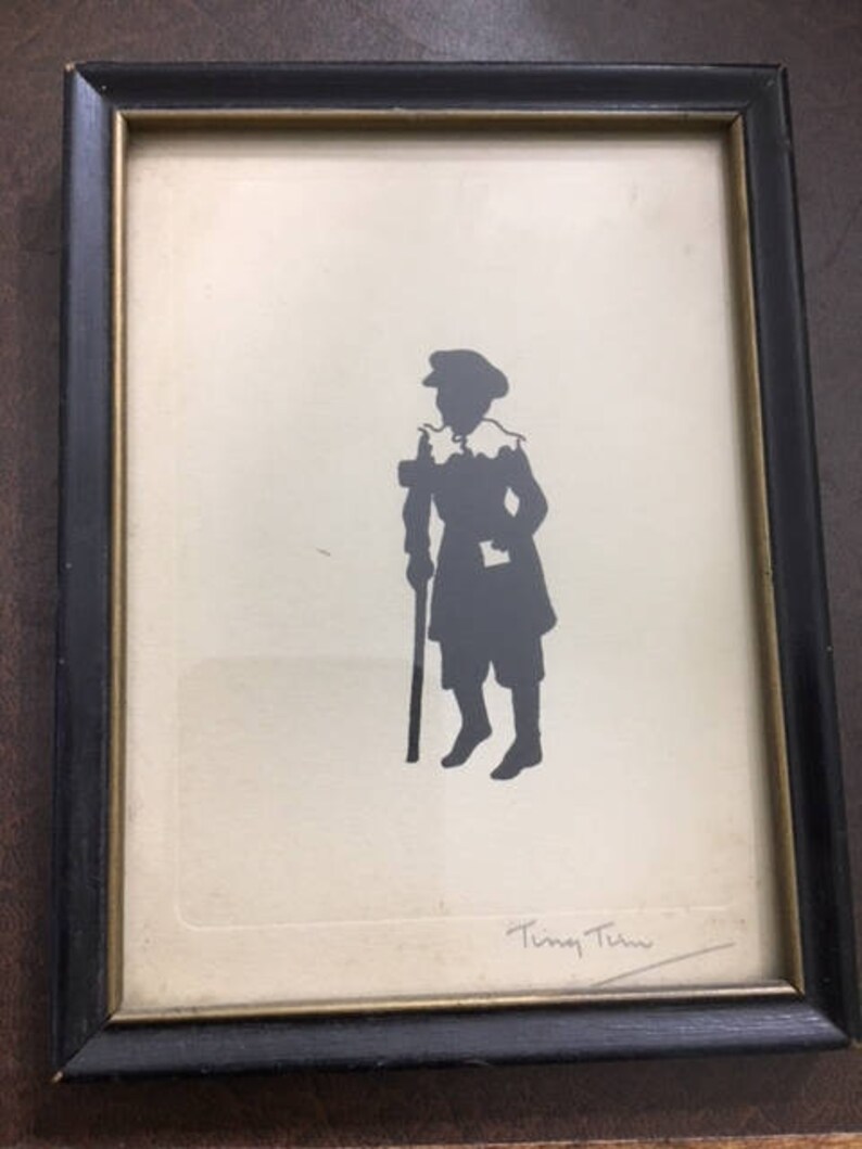 Old Tiny Tim Silhouette Framed By O Connell Bros Image 0