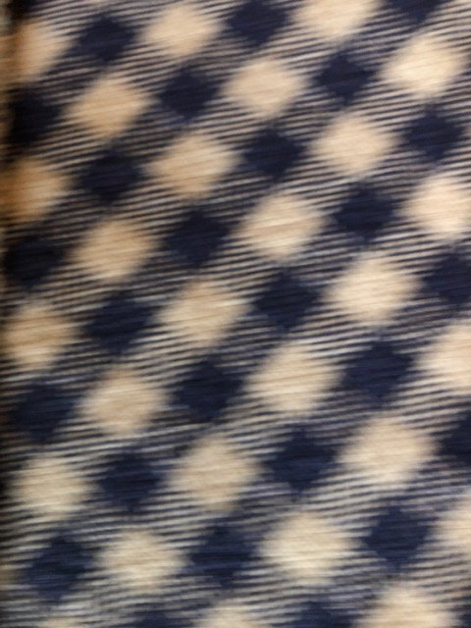 Vintage Blue and White Check Table Runner 39 Long X Etsy