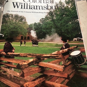 Vintage Collection of Articles from Journal of Colonial Williamsburg Foundation Dating Back to 1998, Over 70 Articles