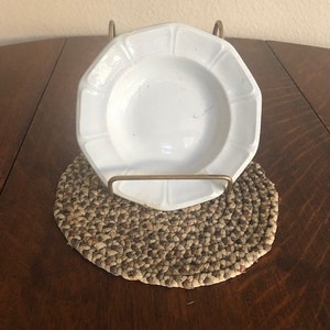 Antique White Ironstone Dish, 5.25 Inches, Virginia Shape, Brougham & Mayer, Circa 1855