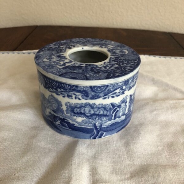 Copeland Spode's Italian Hair Receiver, England, Antique Spode