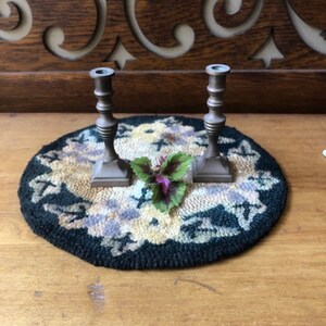 Vintage Brass Candlesticks, Pair of 3.5&quot; Tarnished Brass Candle Holders