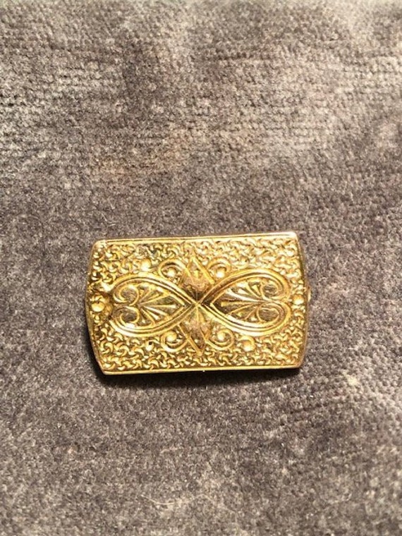 Beautiful Antique Vintage 10K Yellow Gold Pin, Bro