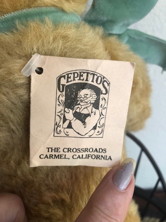 Vintage Collectible Handmade Jointed Teddy Bear, 