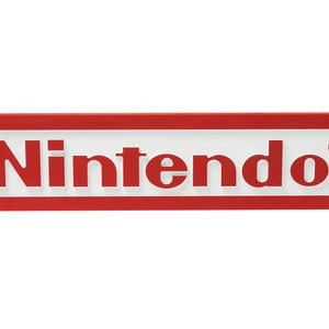 Wood Nintendo Sign