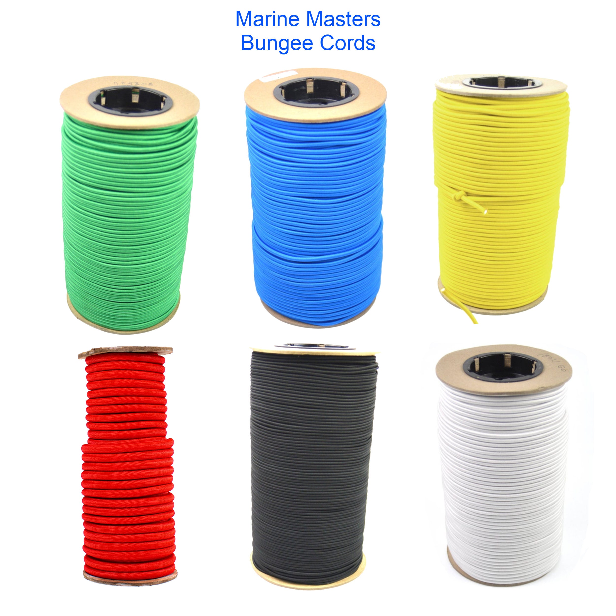 100 Feet Marine Grade Shock Bungee Cord - Multiple Colors to