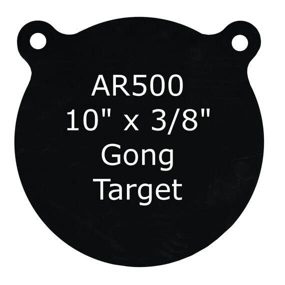 10 X 3 8 Ar500 Steel Shooting Targets Gong Style Etsy 10 X 3 8 Ar500 Steel Shooting Targets Gong Style Etsy