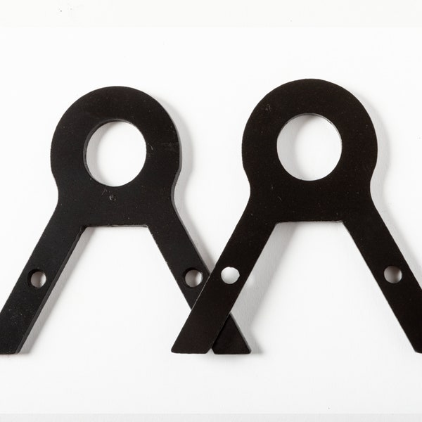 DIY Target Pipe Stand Brackets - AR500 / Steel Target Hanger