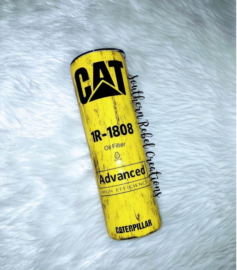 CAT Oil Filter Cup Etsy