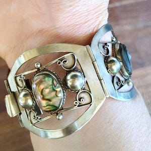 ヴィンテージ TAXCO メイド　スターリングシルバー　バングル　925 TAXCO VINTAGE 