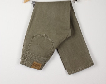 GREEN LEE JEANS |waist 30-31 inches | straight leg, utility pants