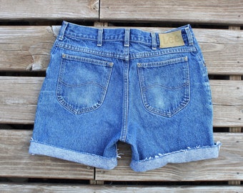 lee air denim shorts