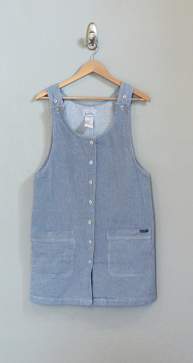 Vintage Denim Dress Button Front image 2