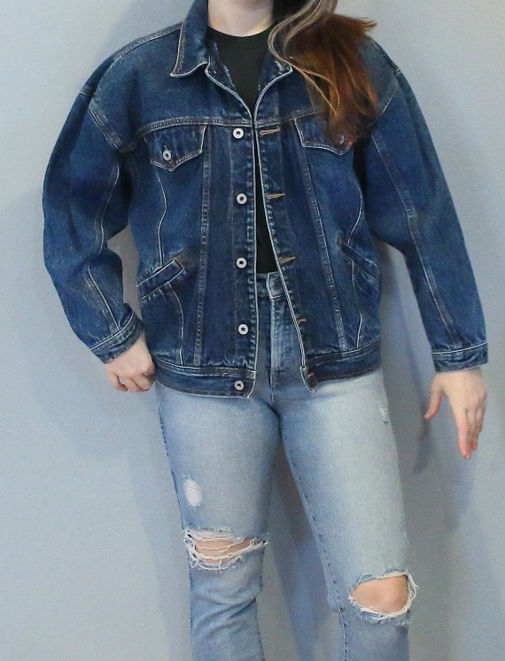 JORDACHE OVERSIZED JACKET jean denim jacket