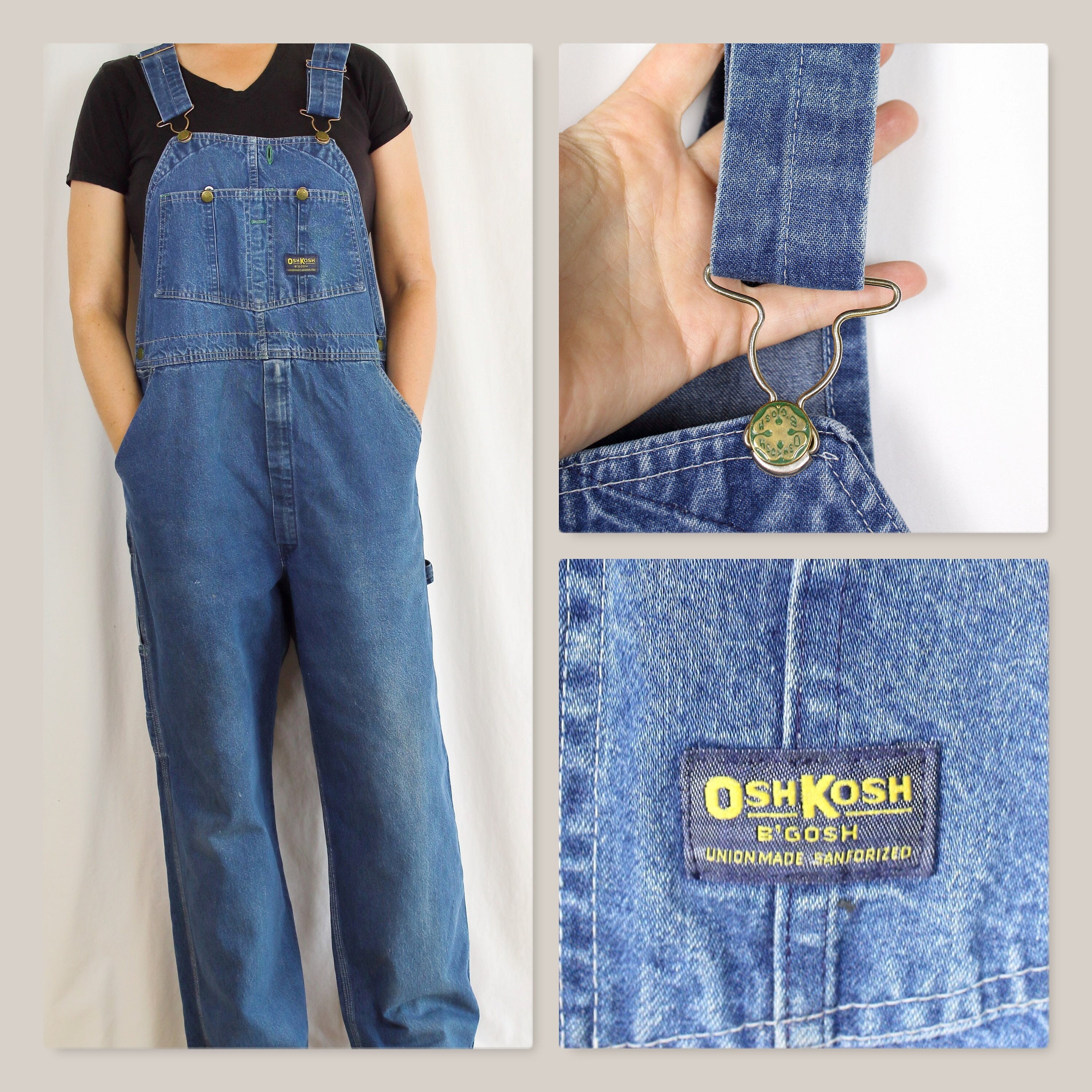Oshkosh Overalls Adult - Etsy