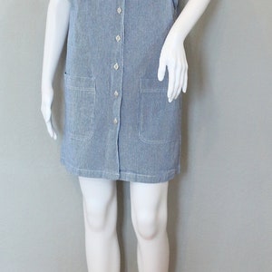 Vintage Denim Dress Button Front image 4