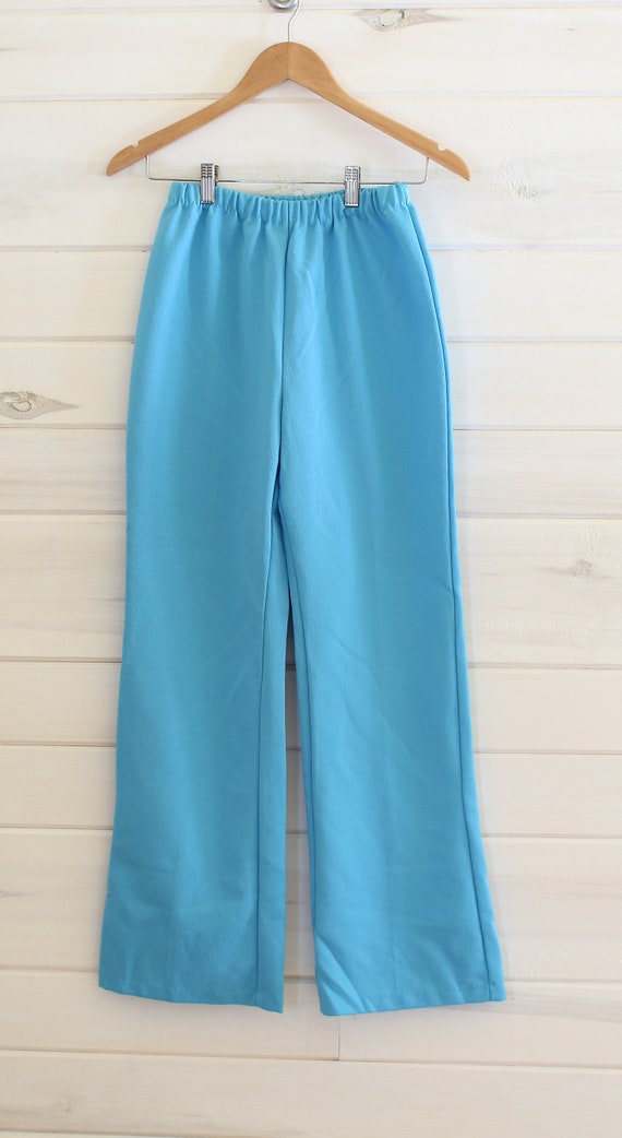 60's-70's pantsuit | sailor suit | blue, white, r… - image 5