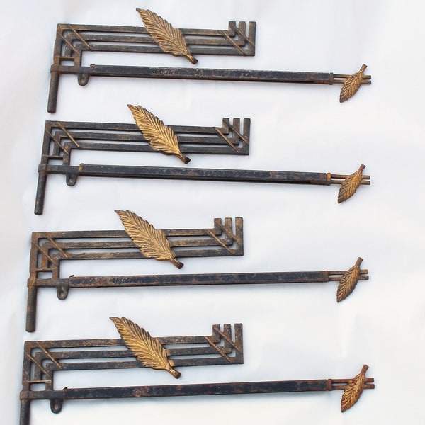 Antique Curtain Rods Etsy