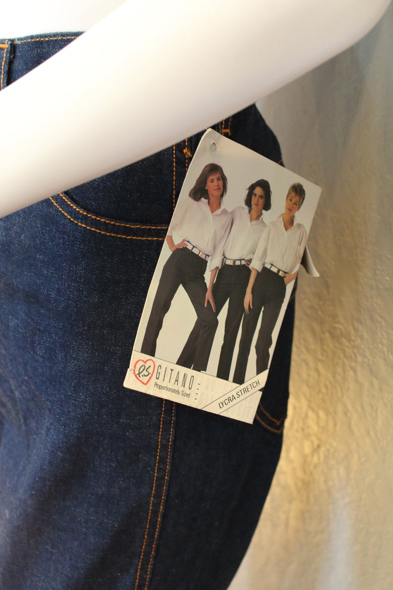 Vintage 70/'s Jeanswaist 26-27 inchesGitano jeans straight leg