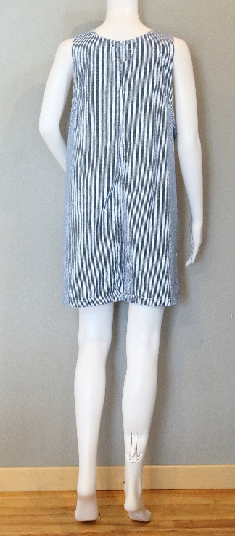 Vintage Denim Dress Button Front image 9