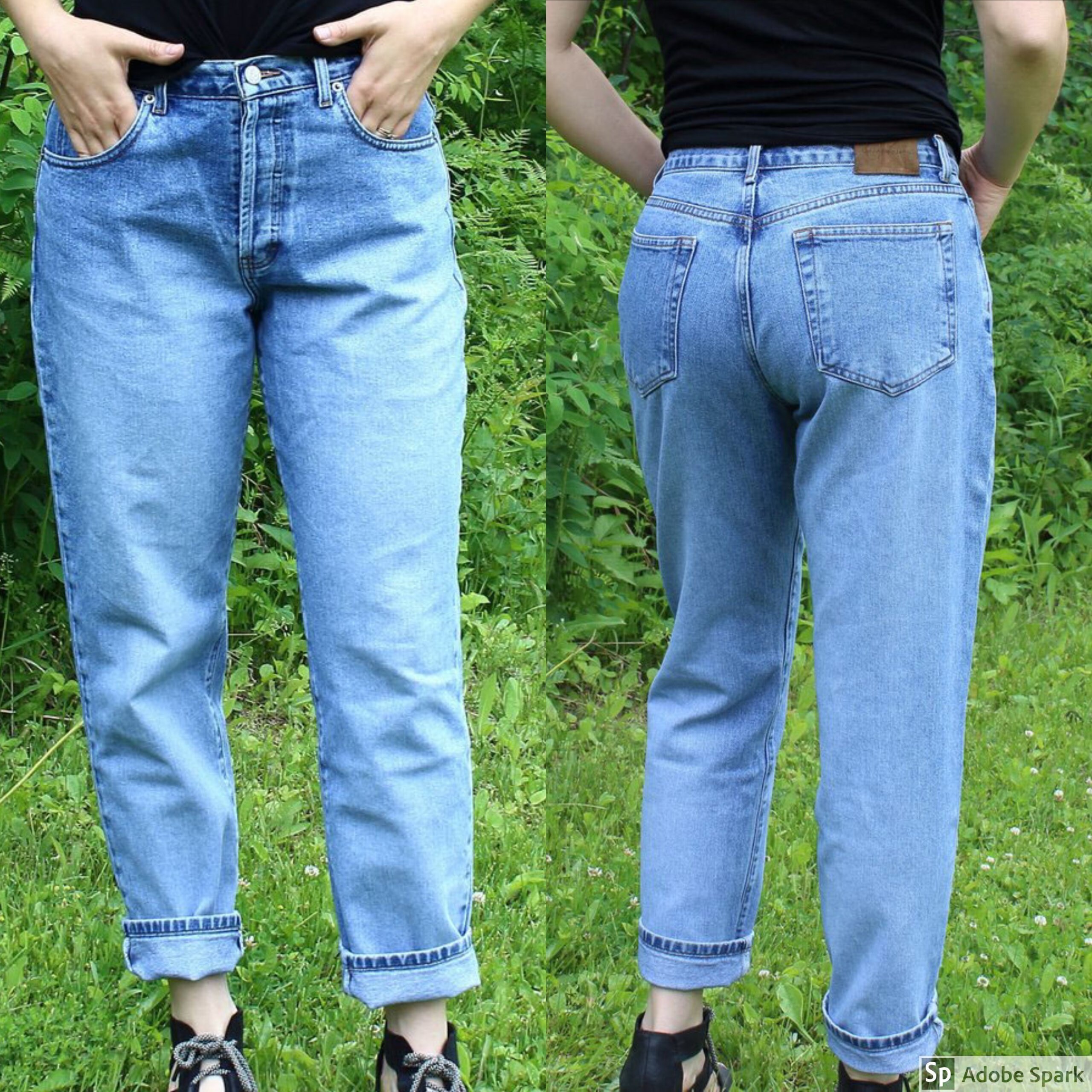 calvin klein jeans high rise