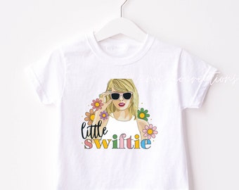 Kids Toddler Little Swiftie Tshirt, Eras Tour Outfit , Kids custom shirt