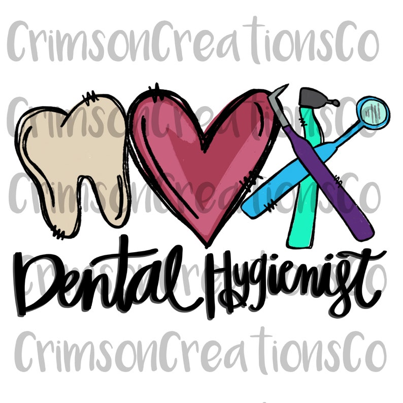 Dental Hygienist Sublimation Transfer Dentist Sublimation Etsy