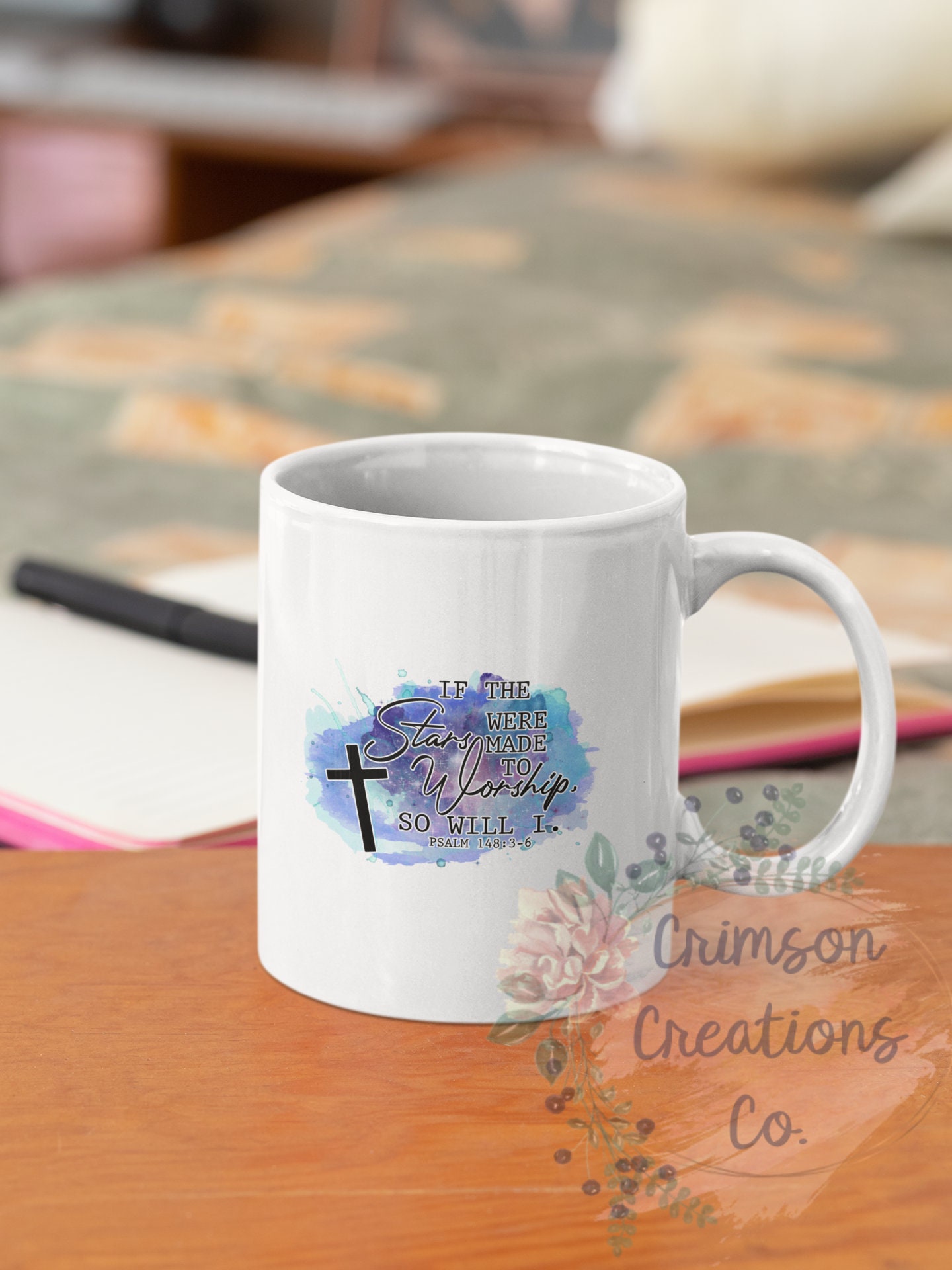 If the Stars Were Made to Worship so Will I Sublimation - Etsy