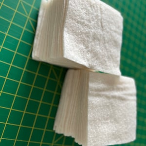 Batting Pre Cuts, 10&quot; Squares Hobbs Heirloom Premium 80/20 cotton blend batting