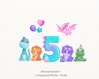 Dinosaur PNG design Cute Dinosaurs for girls PNG Pink Dinosaur png Dinosaurs Sublimation design for T shirts 5th birthday girl, Dinosaur png