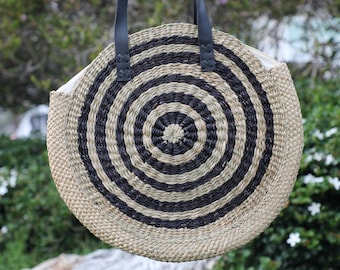 Torba na ramię z rattanu, torba balijska, torebka wiklinowa, torba boho, torba plażowa, torba słomkowa, torba typu tote, torba tkana ręcznie, torba robiona ręcznie, przyjazna dla środowiska