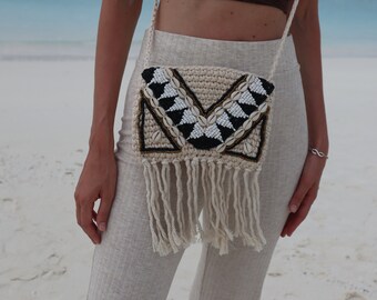 Torebka boho damska, kopertówka, torebka boho, torebka cross body, akcesoria Burning Man dla kobiet, odzież na festiwale muzyczne,