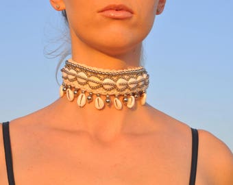 Choker necklace,Burning Man, Festival Clothing, Burning Man Clothing Women, Rave Accessories,Music Festival Clothing, Christmas