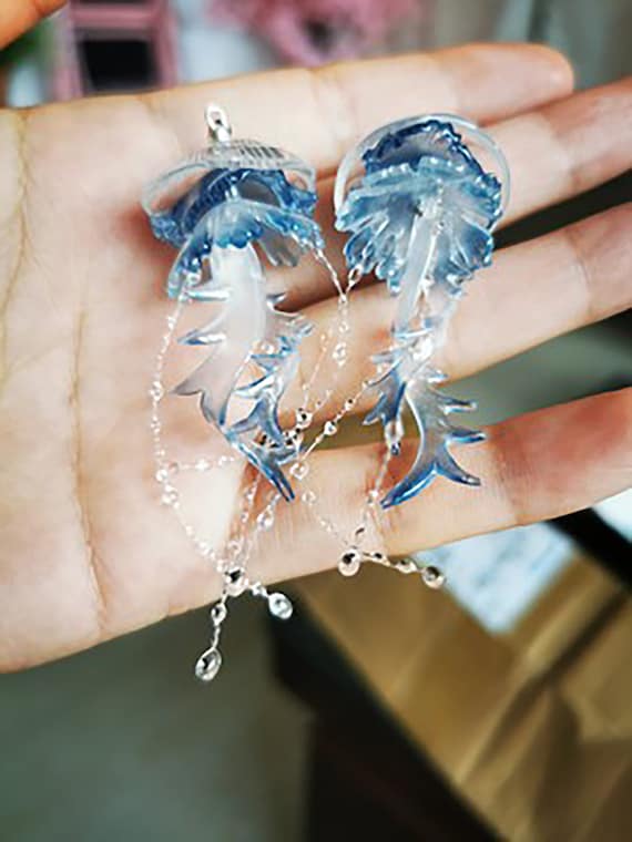 Jellyfish earrings on sale