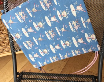 ballet bag, rucksack for kids, nursery bag, girls birthday, Cath Kidston fabric, toy storage, girls drawstring bag, school bag, dance bag