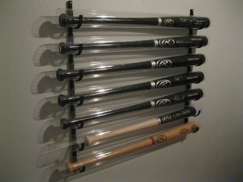 7bat Rack Metal Baseball Bat Display Rack Etsy