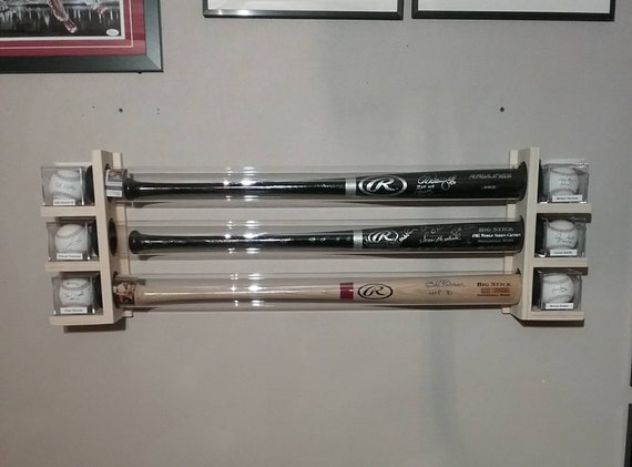 baseball bat display rack