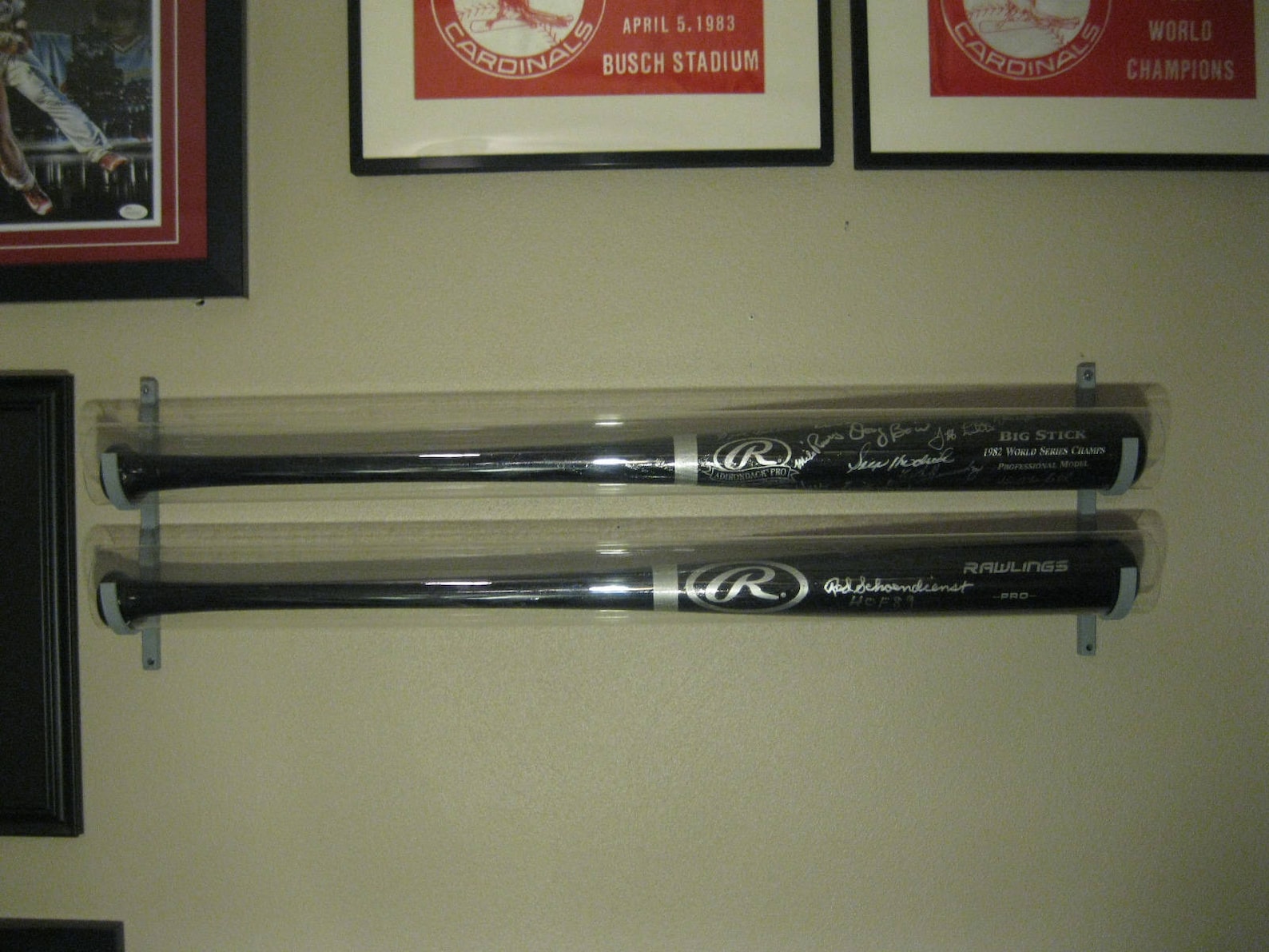 2bat Rack Metal Baseball Bat Display Rack Etsy