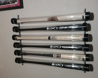 DECOMELODY Support Mural Bois pour Batte de Baseball Rack