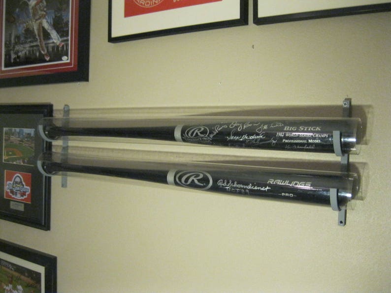 2bat Rack Metal Baseball Bat Display Rack Etsy